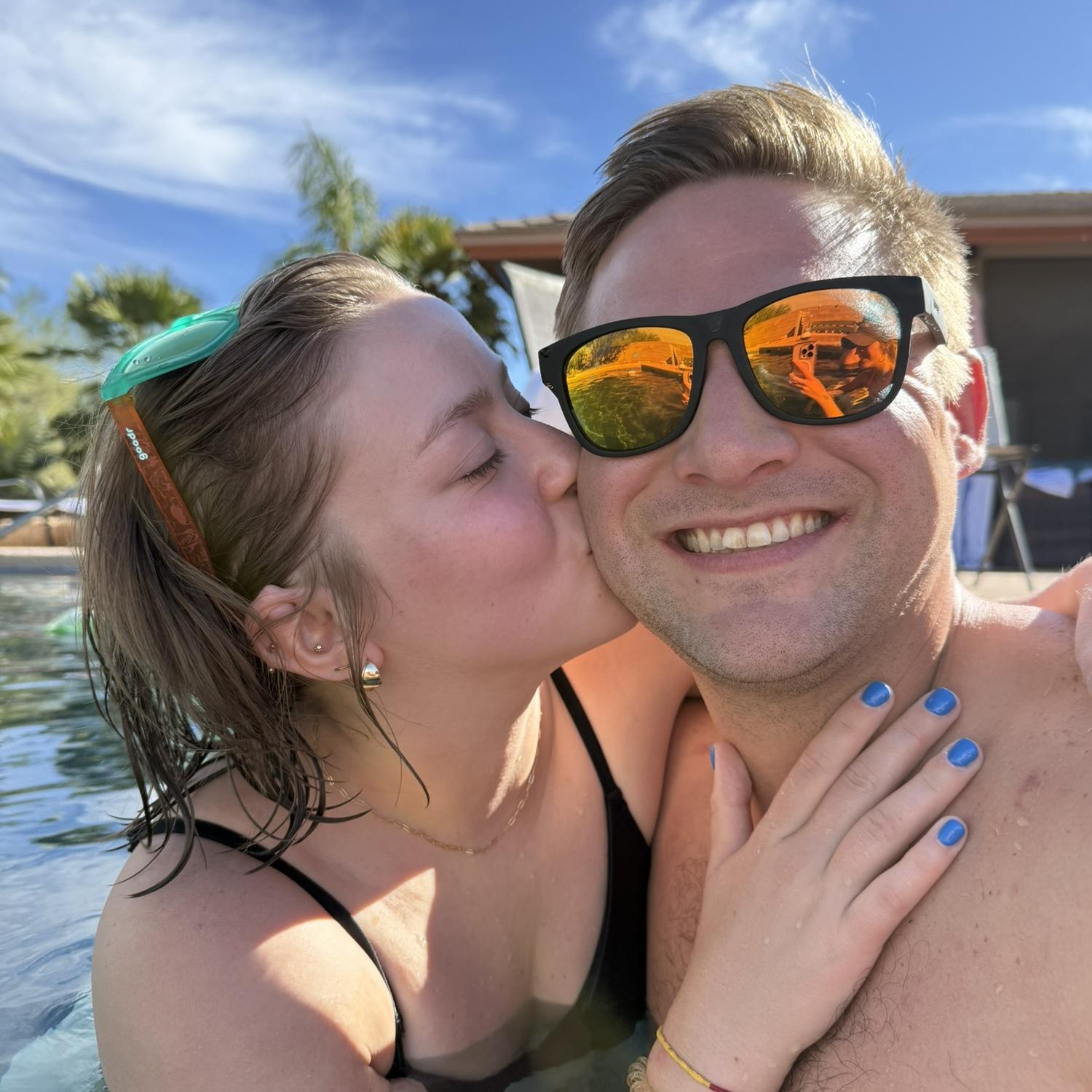 One of my favorite photos of us