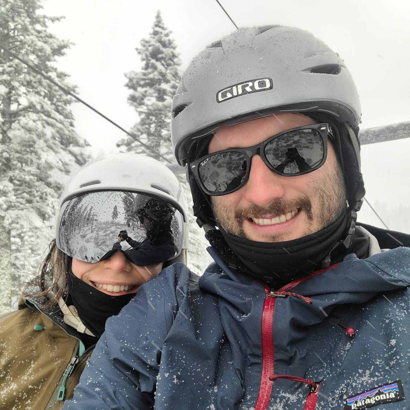Our first time hitting Brundage after moving to McCall <3