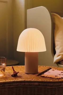 Ferm Living Frill Ribbed Portable Rechargeable Lamp