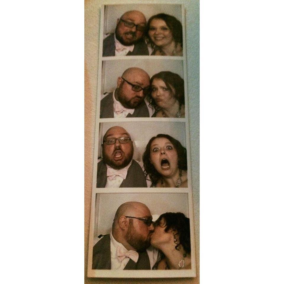 Having fun with the best man