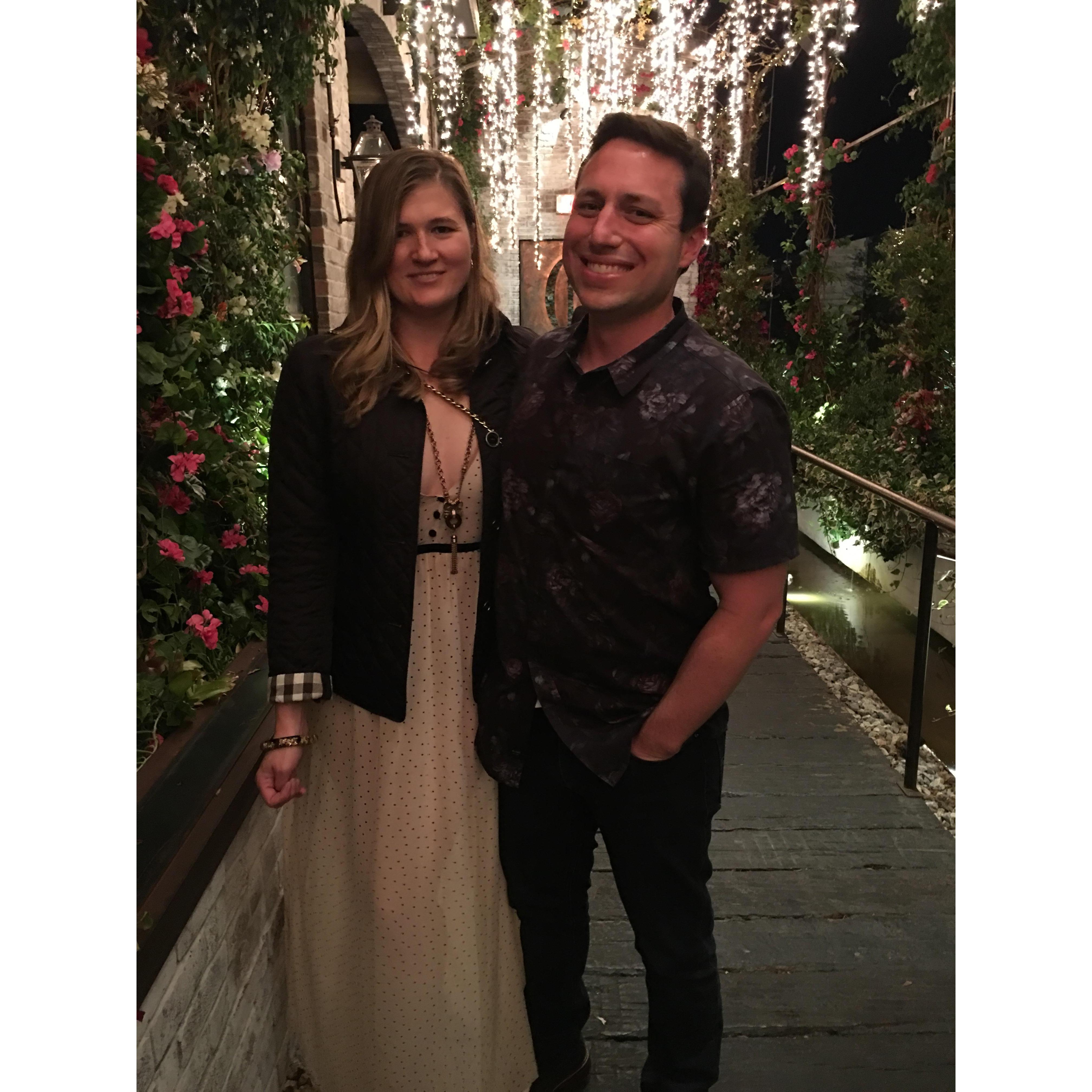 LA Formal. Jen's mom actually snapped this.