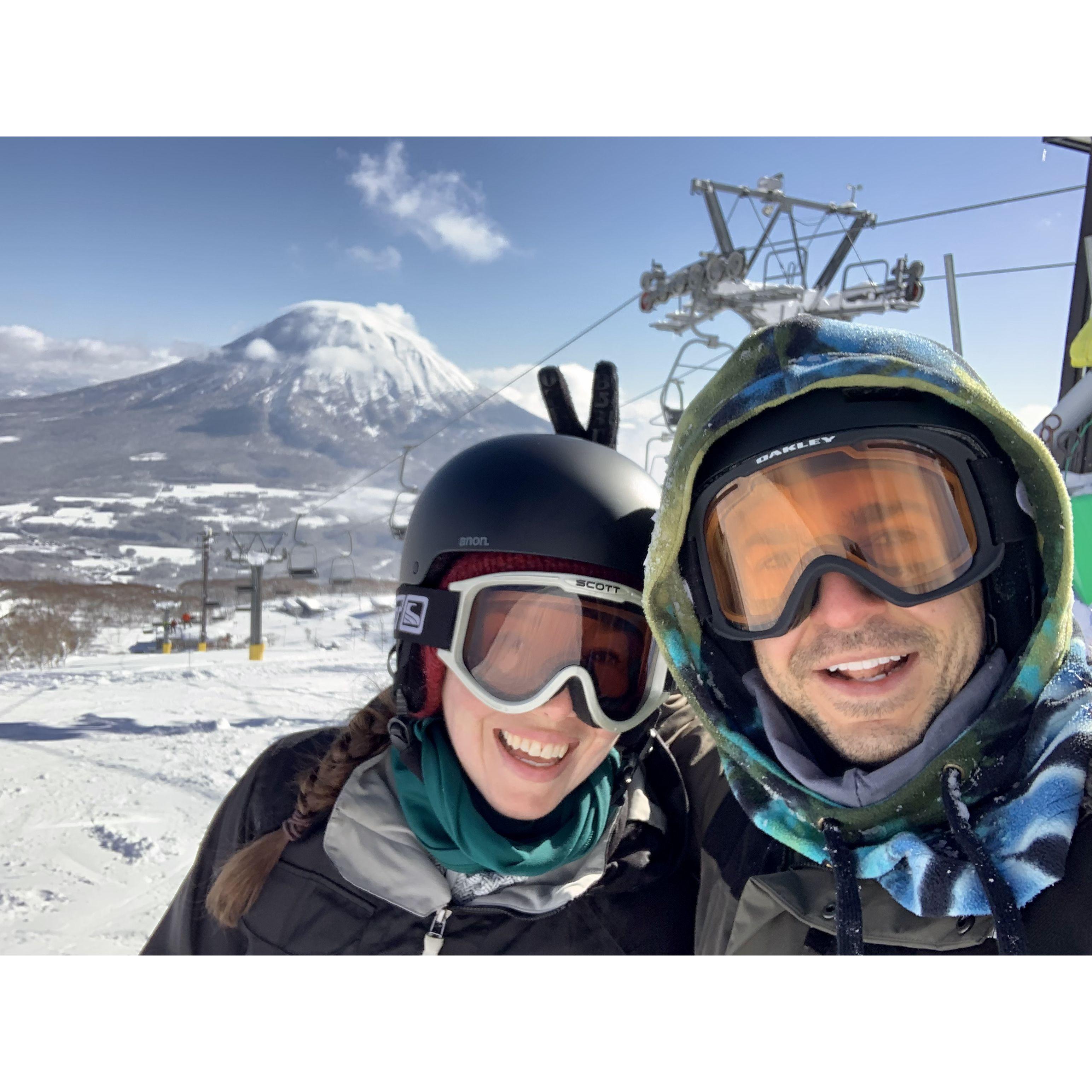 Snow bunnies, Niseko Japan