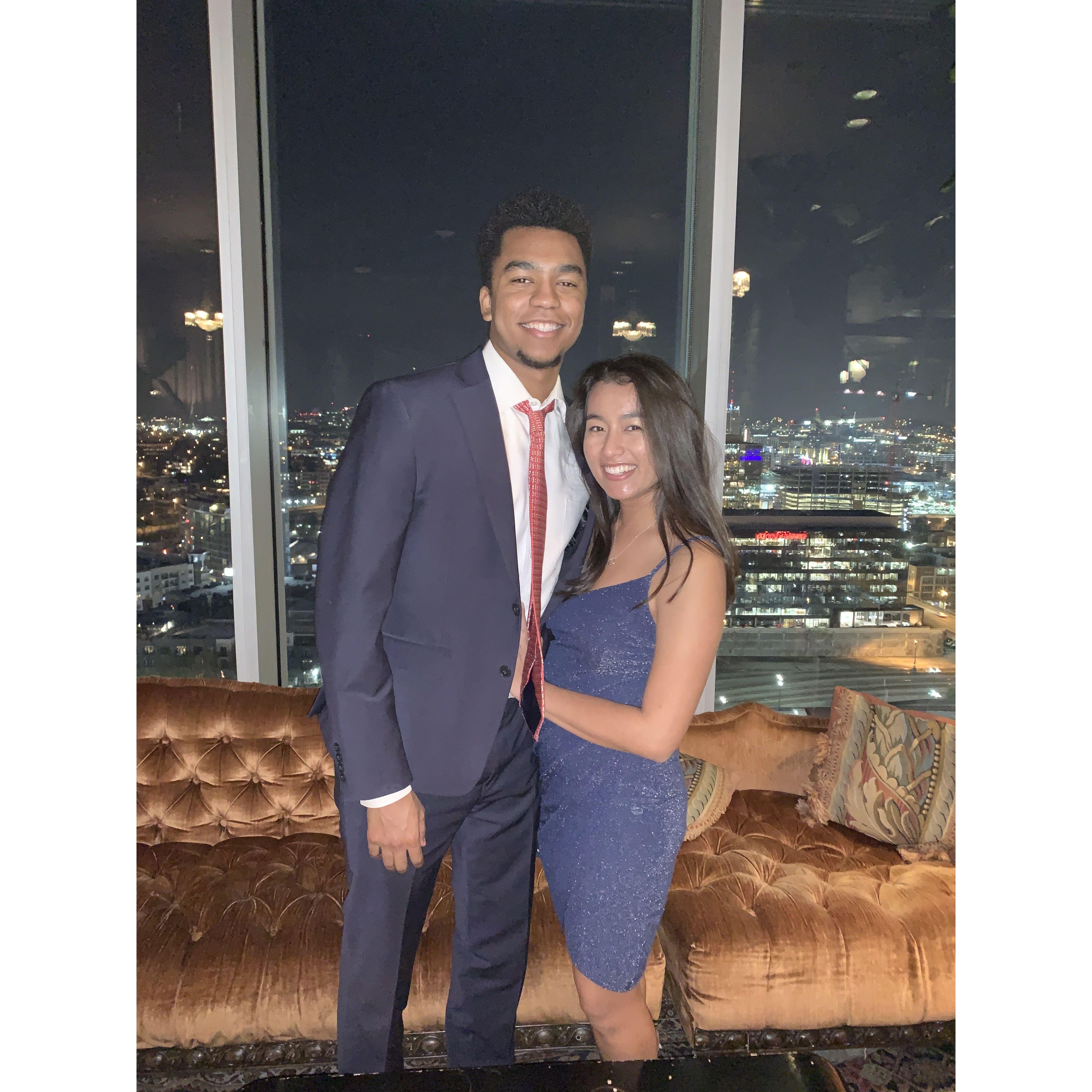L27 rooftop bar in Nashville (we highly recommend)