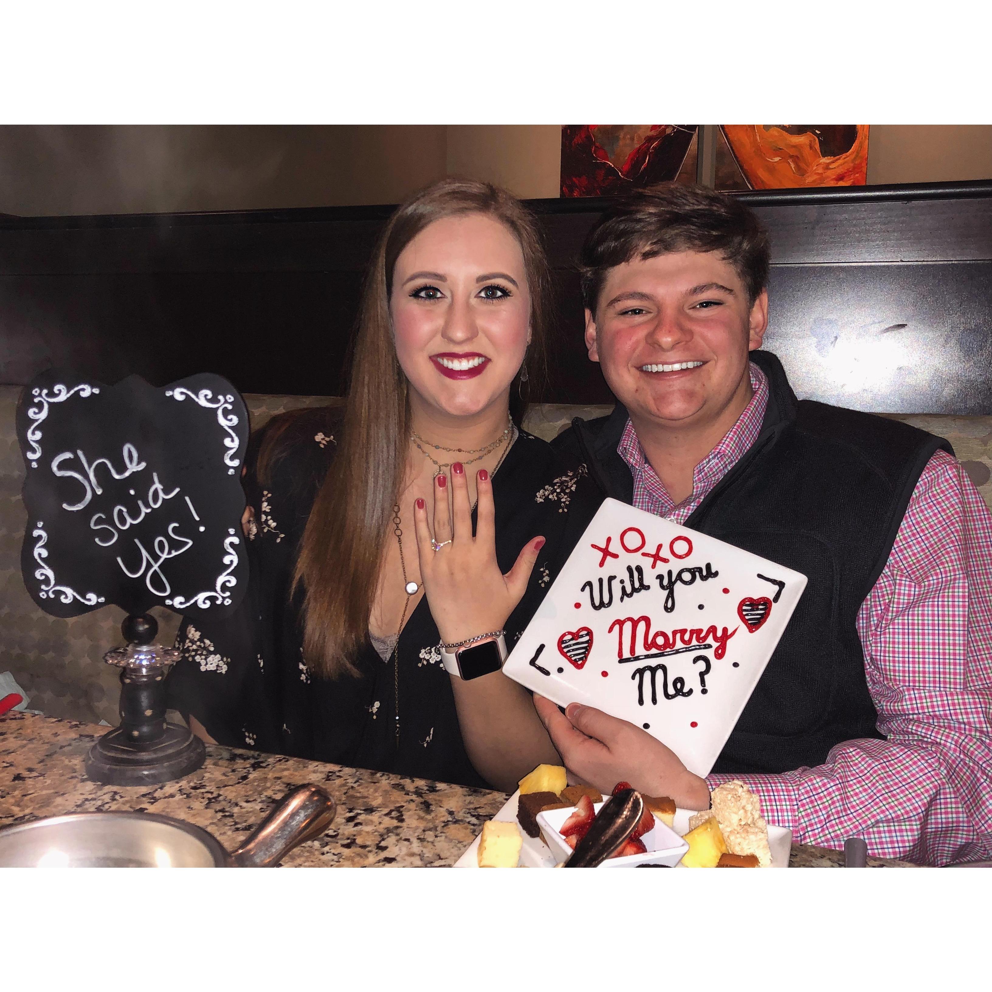 The proposal!