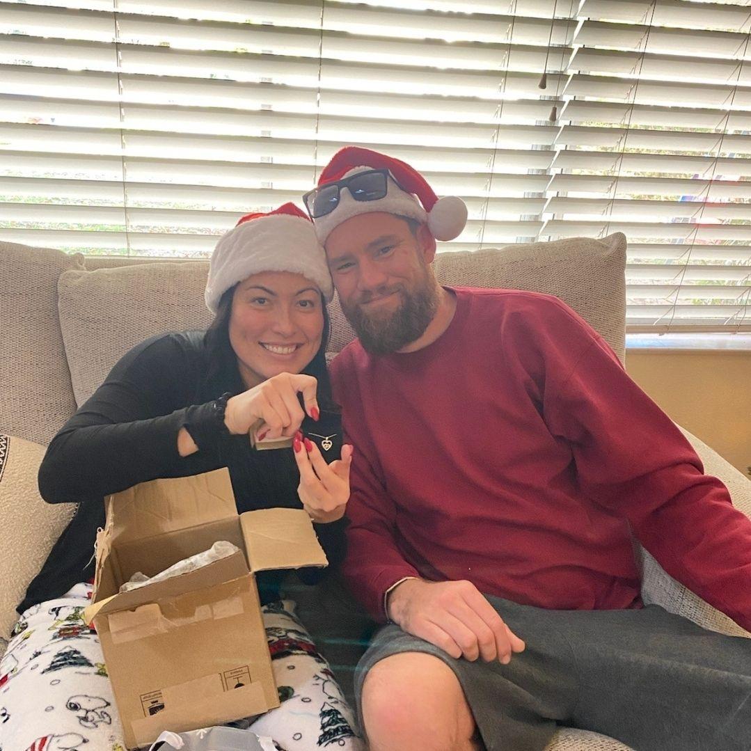 Christmas morning