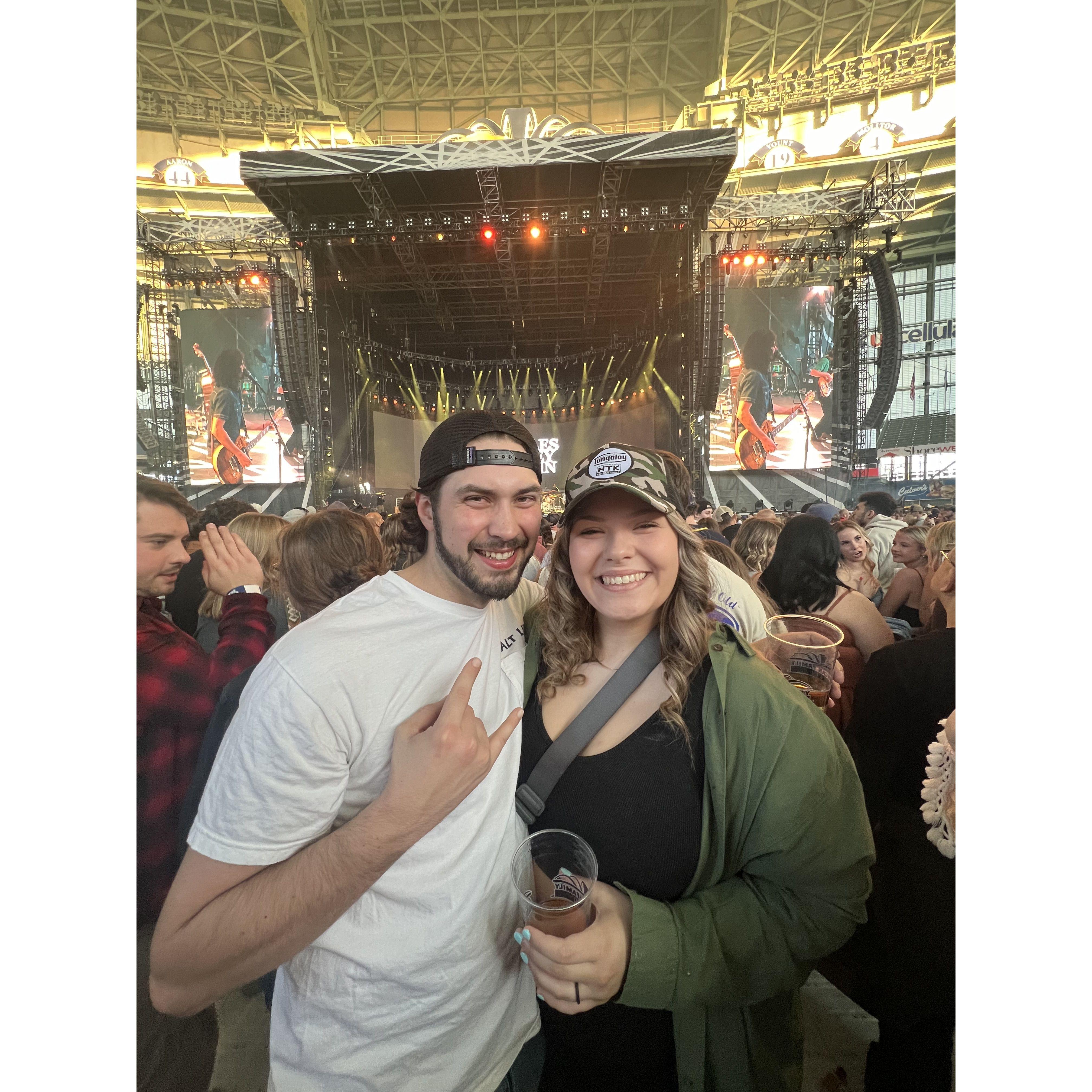 Another Luke Combs Concert Pic