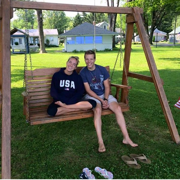 Our all-time favorite spot. This photo was taken in 2015...Chase proposed right here six years later!