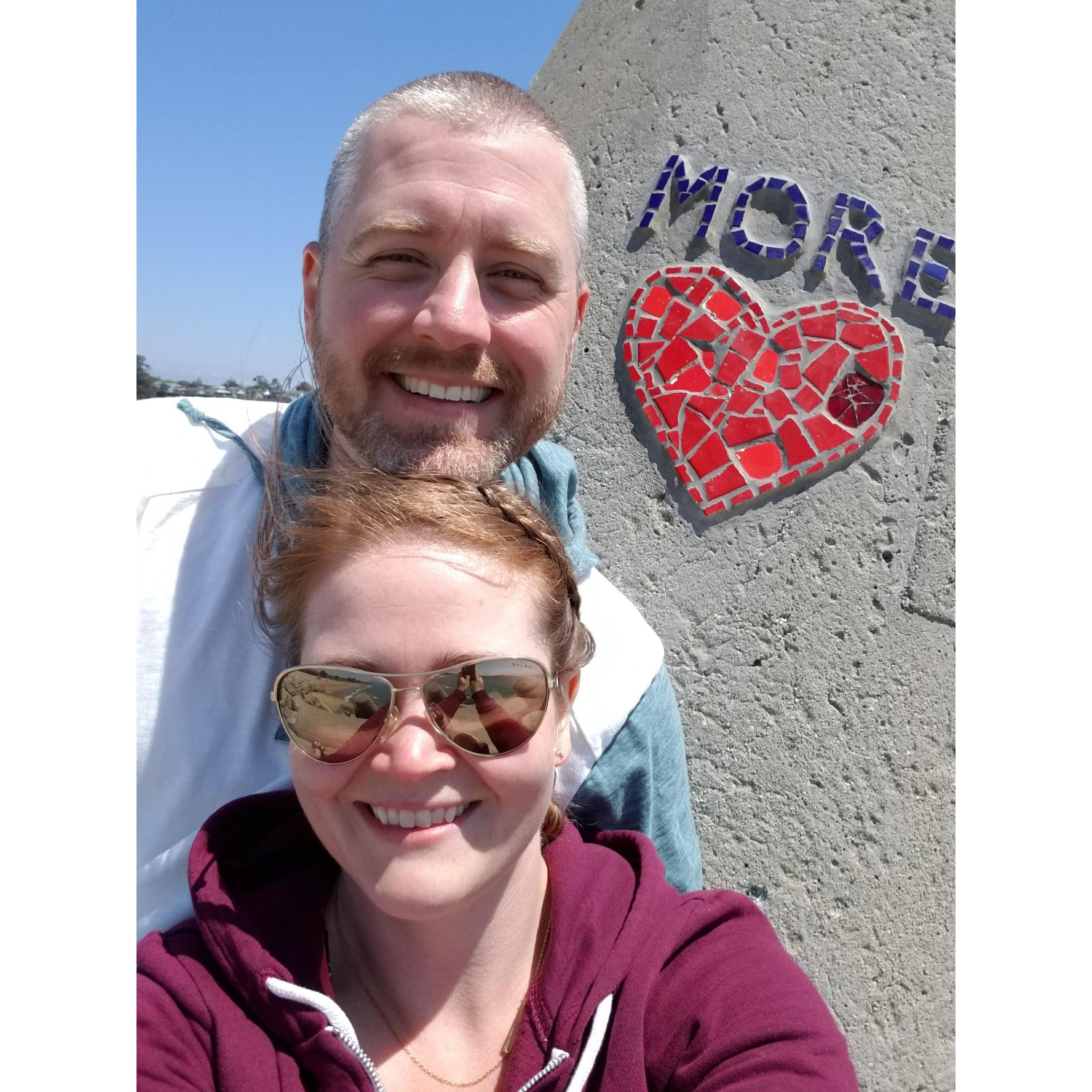 He popped the question!