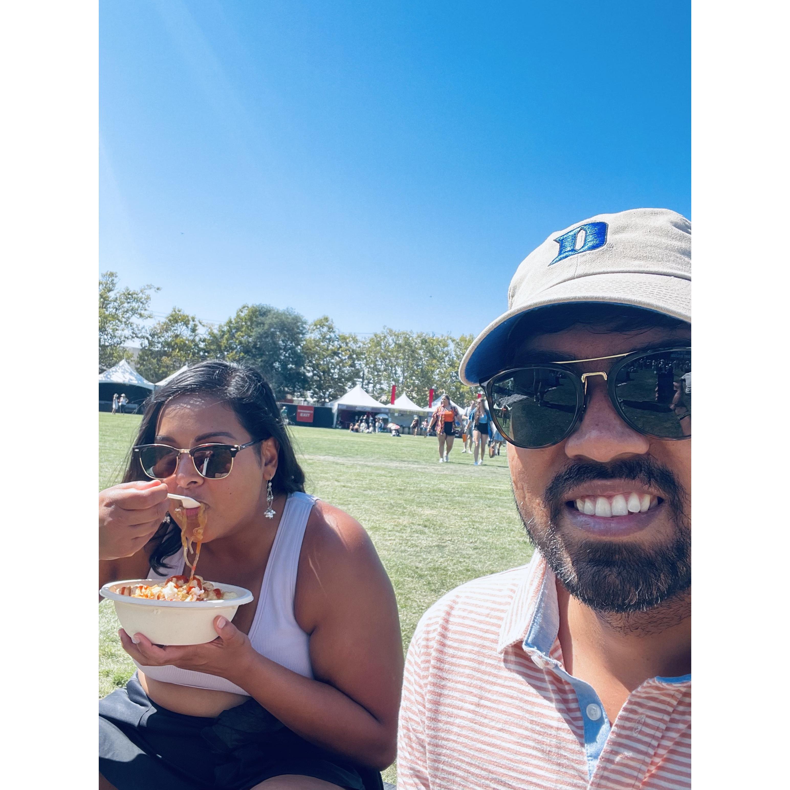 Only thing that takes priority over me is food.
Napa BottleRock 2021
