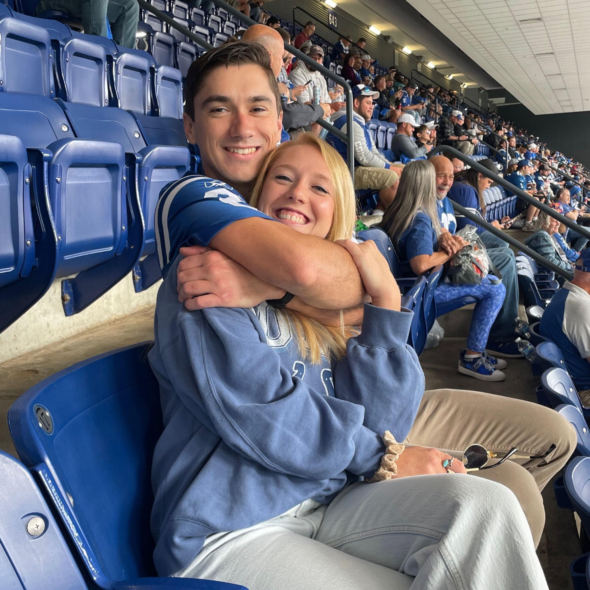 One of the many Colts games!