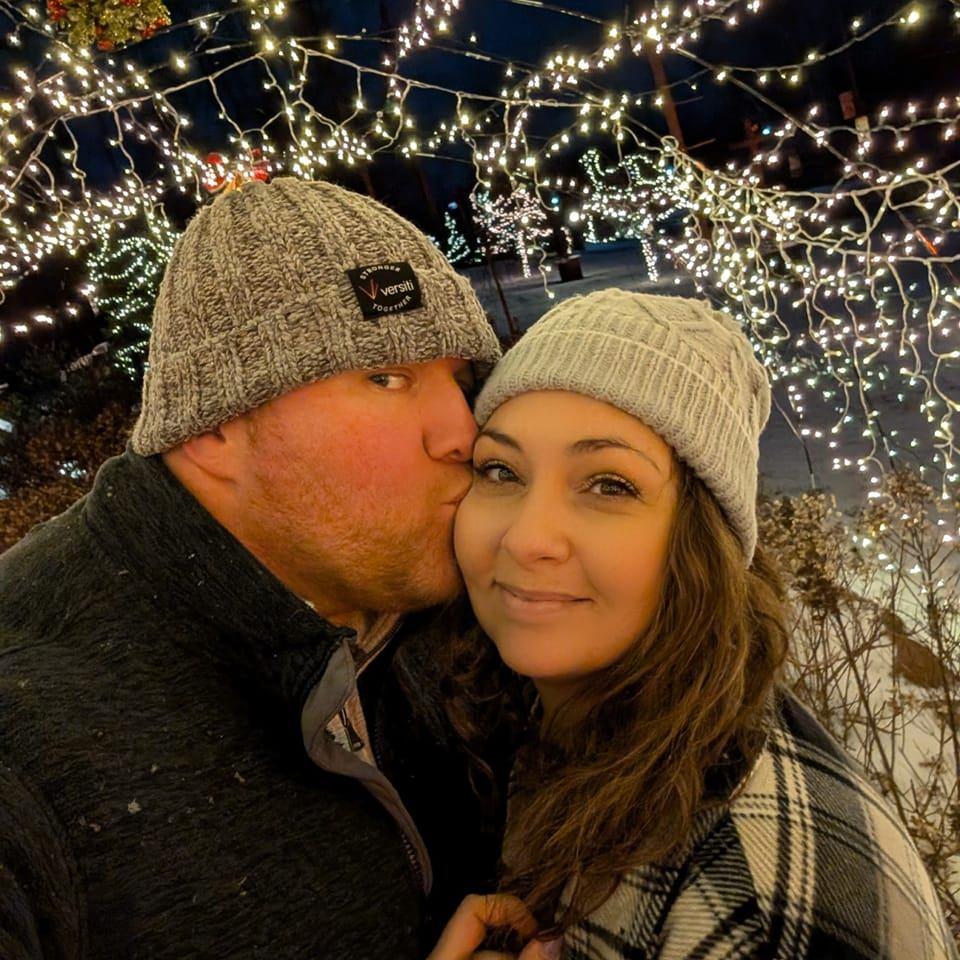 I look forward to mistletoe kisses every Christmas season!