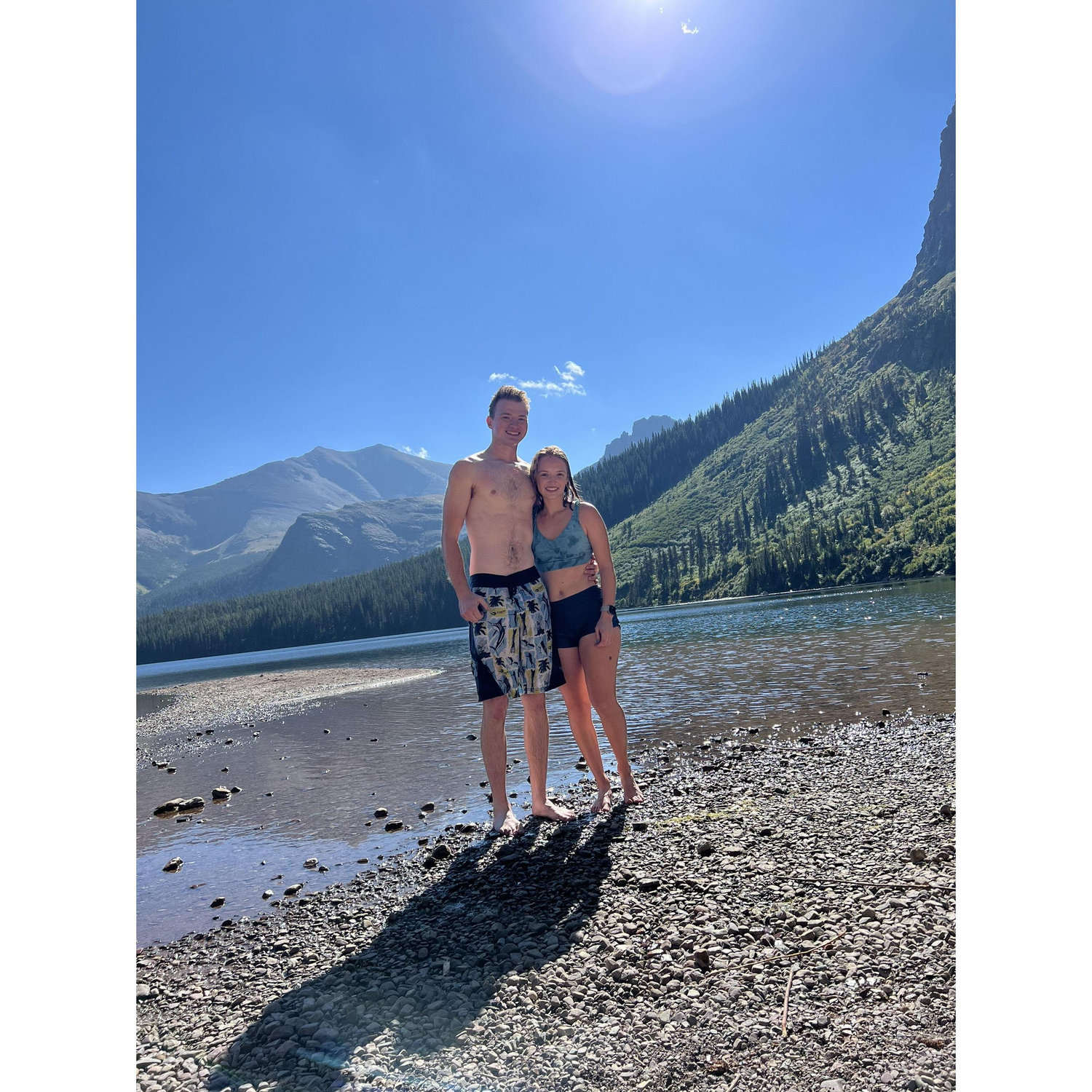 The spot of our first kiss!