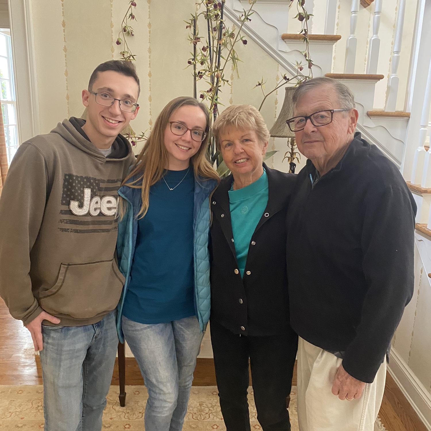 Meeting my grandparents