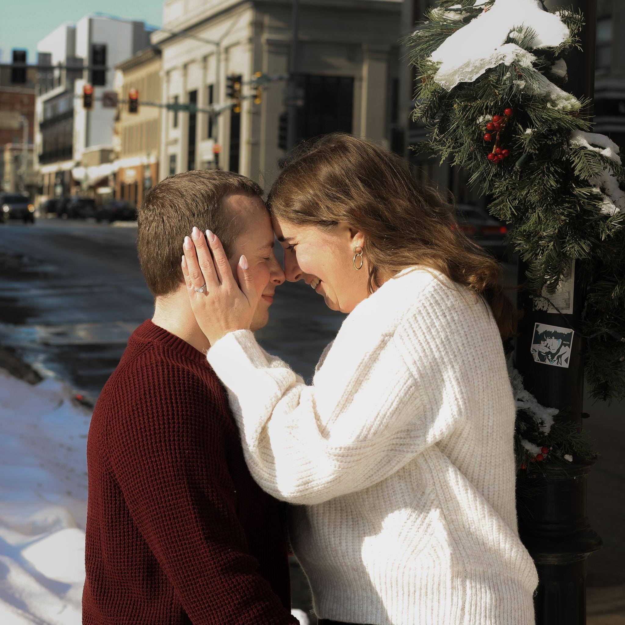 Engagement Pictures, Davenport, IA  Winter 2025