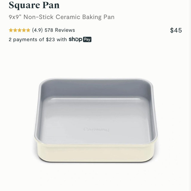 Square Pan