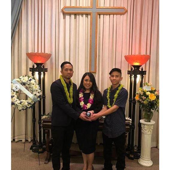 Forever in our hearts. Our son, Eli Tatum Salvador  was born on February 27, 2019 and went to heaven. 

Photo taken on March 18, 2019 during his beautiful service.