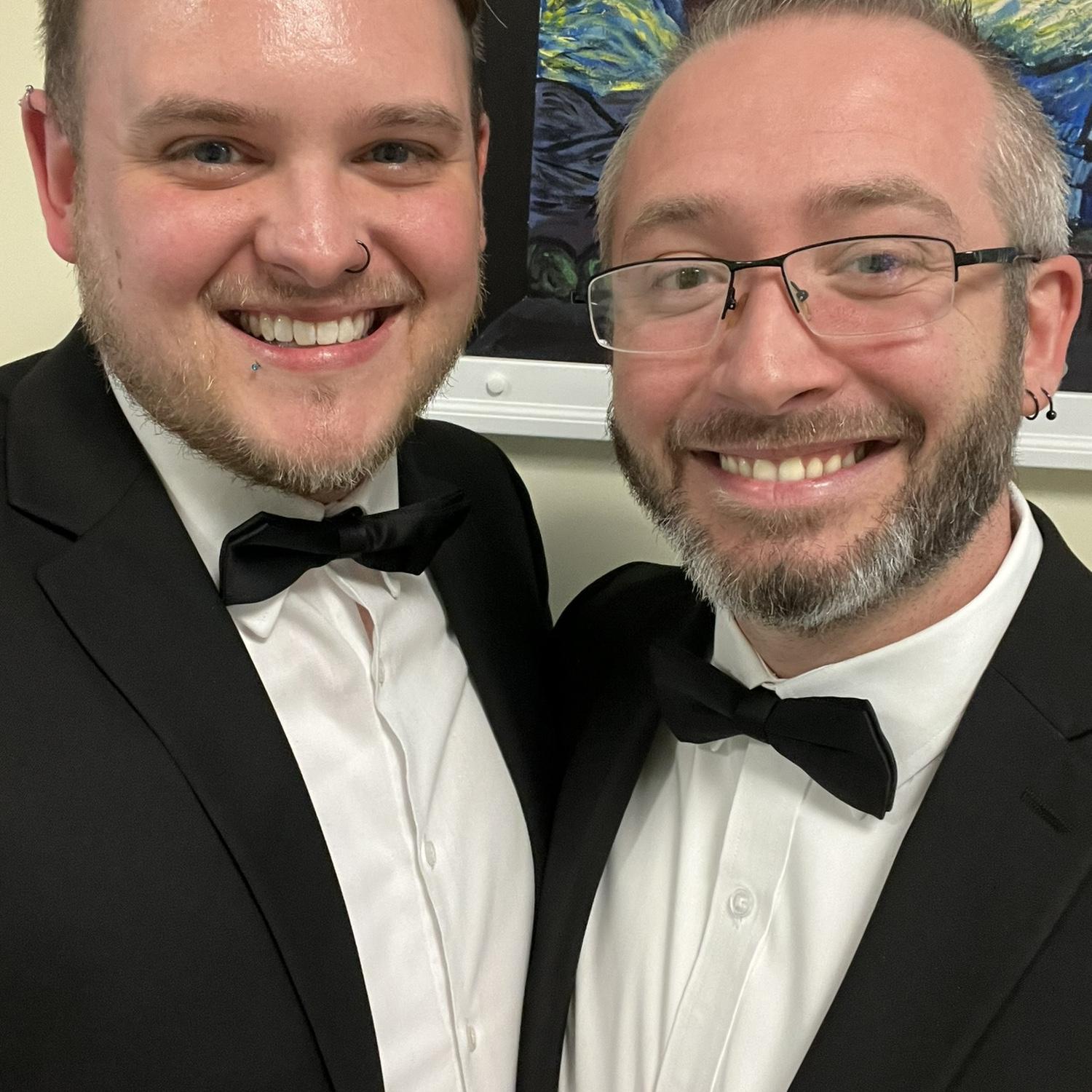 After years of talking about it, Cam & Drew finally played in their first concert together! Cam played Oboe and Drew played Bassoon. - Oct. 2023
