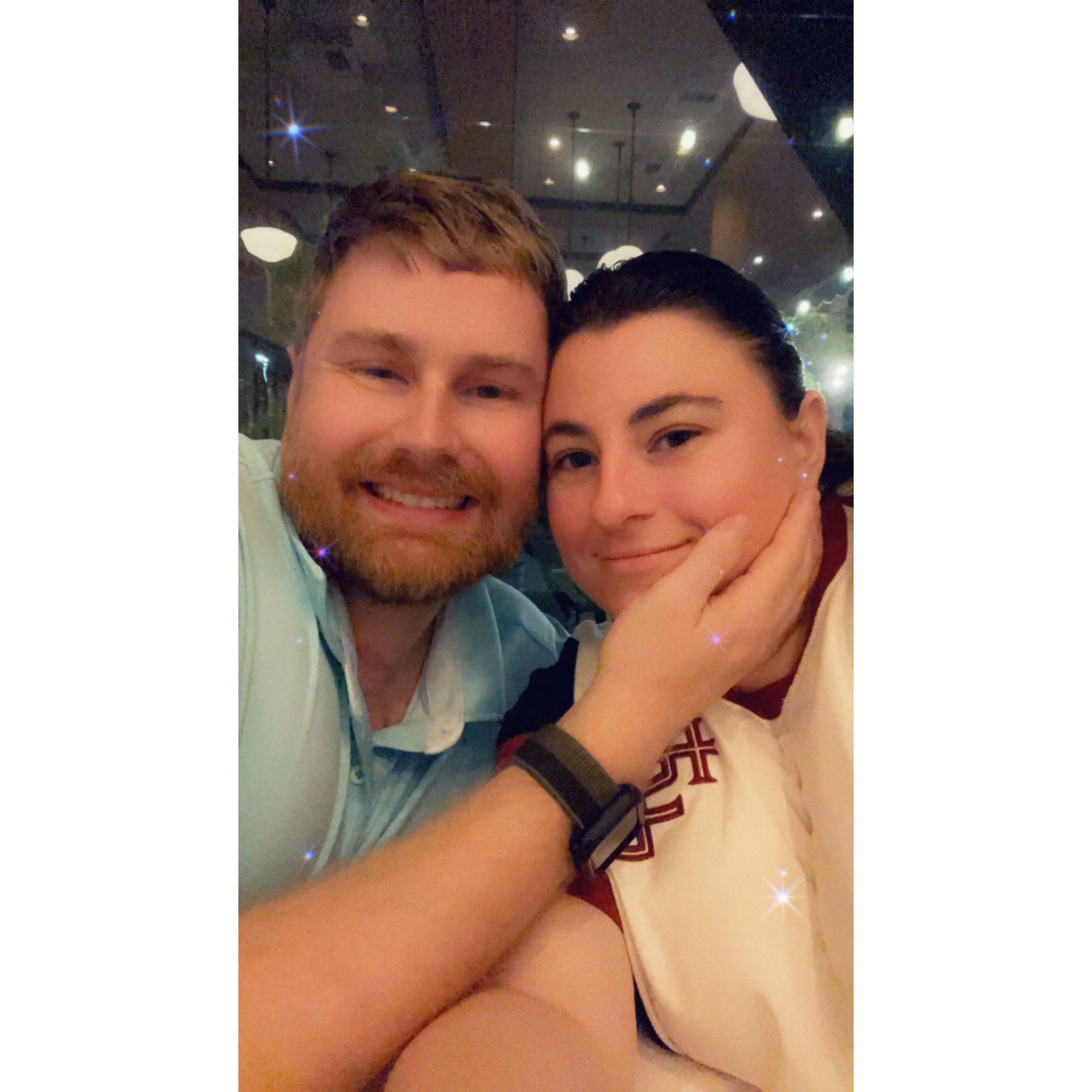 Valentine's Day and six months together