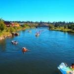 Floating the Deschutes River