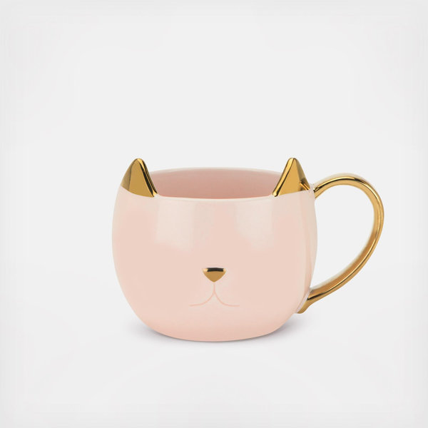 Pinky Up Chloe Cat Mug - Thumbnail 3