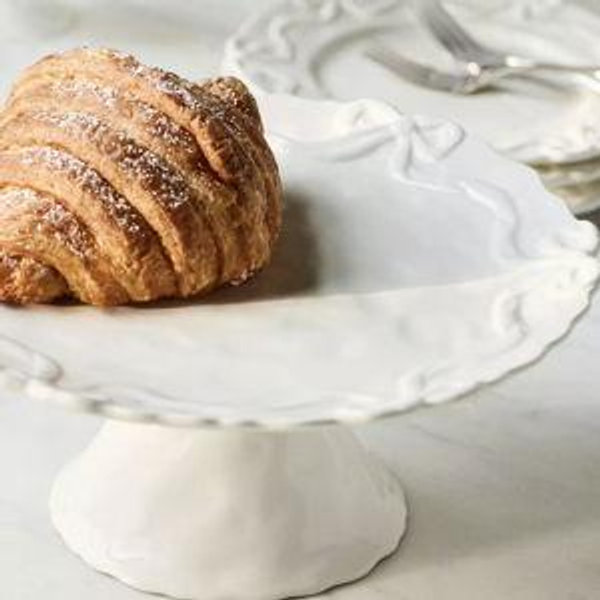 Benedita Bow Ceramic Stoneware Cake Stand