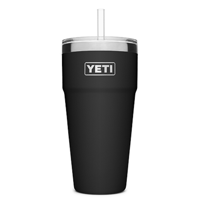 Rambler 26 oz Stackable Cup with Straw Lid