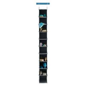 10-Shelf Hanging Shoe Storage Organizer – Gray - Room Essentials™