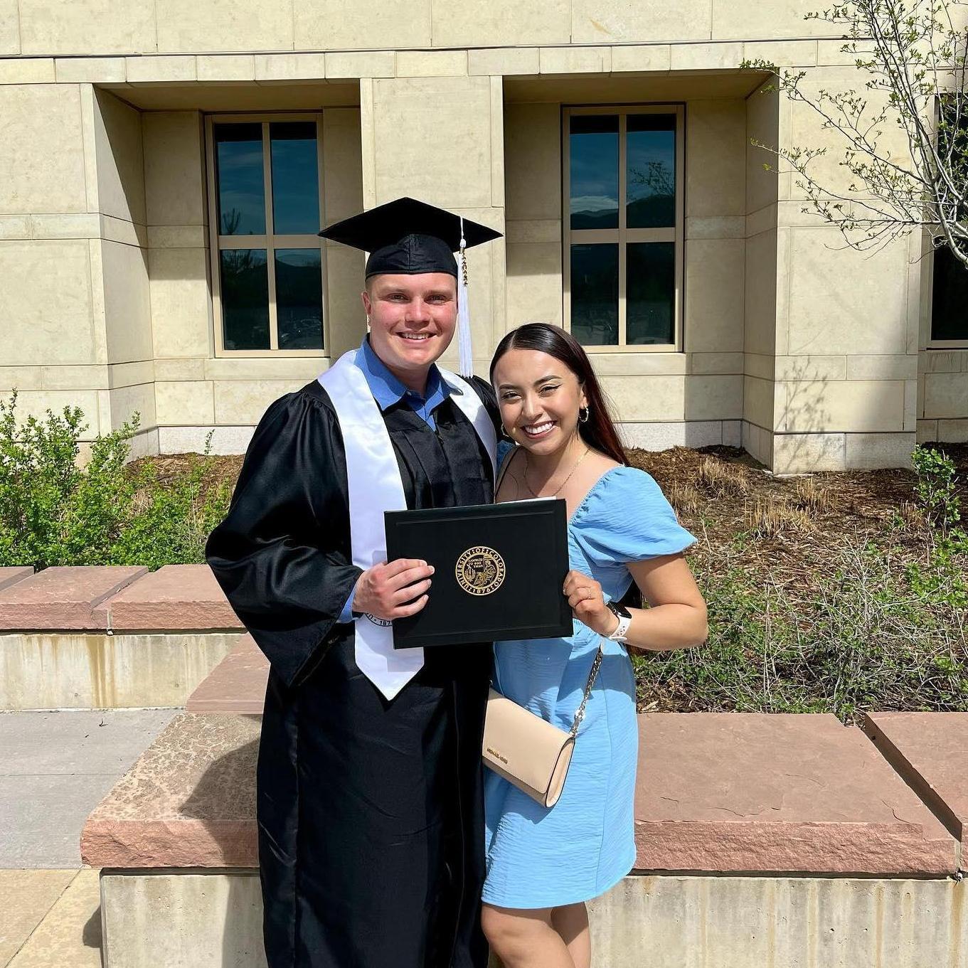 Nick's CU Graduation in 2022