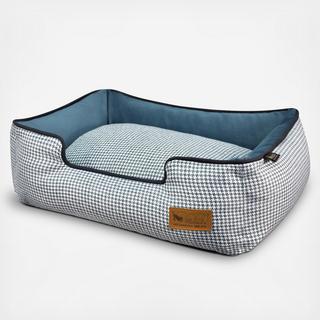 Houndstooth Lounge Pet Bed