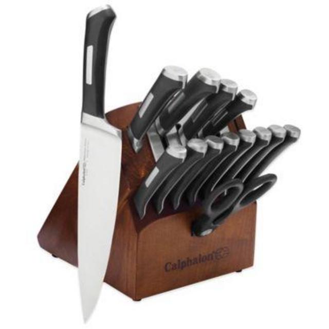 Calphalon® Precision Self-Sharpening 15-Piece Cutlery Set with SharpIN™ Technology
