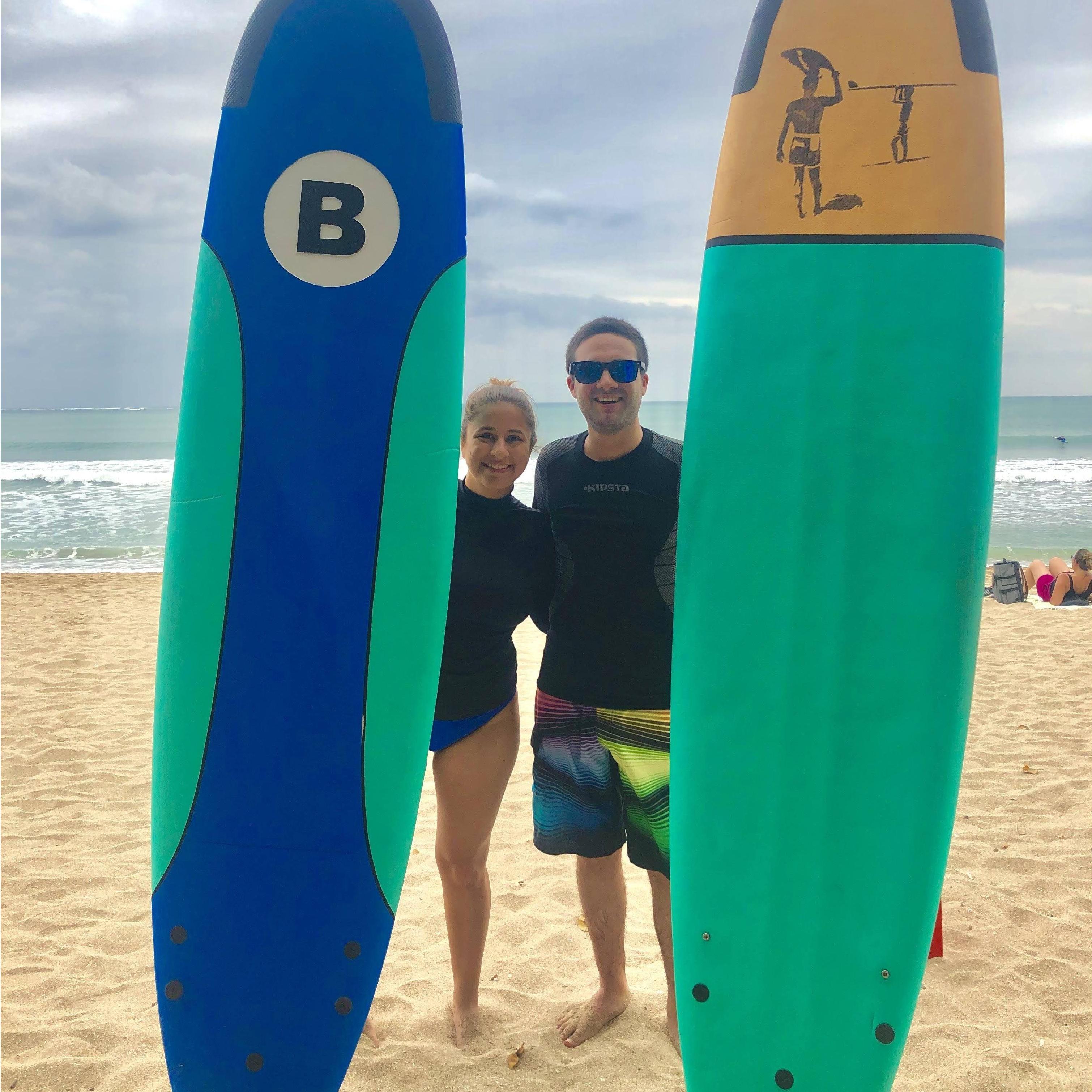 July 2019 | Bali, Indonesia | Surfing on Kuta Beach