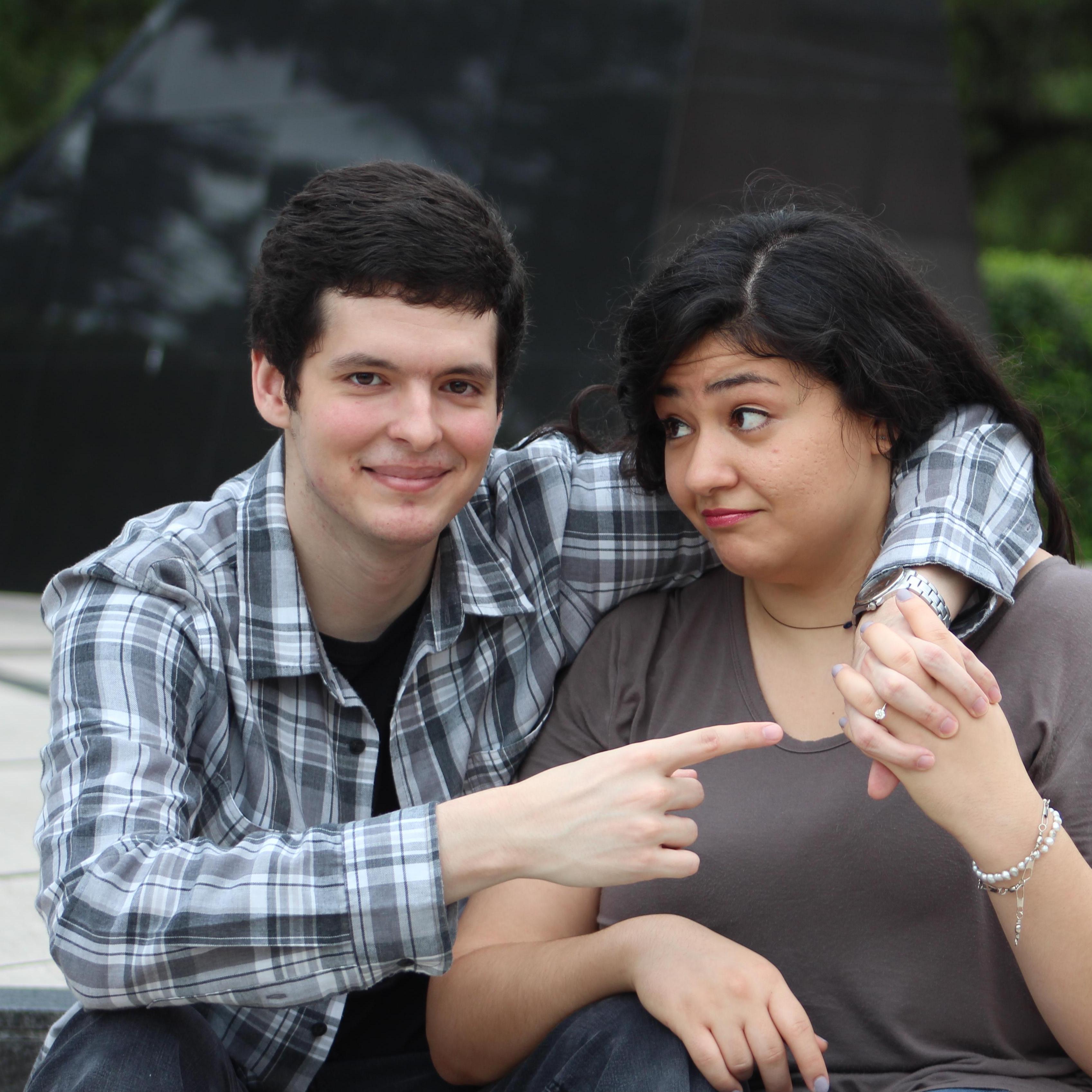 Engagement pictures, more silliness.