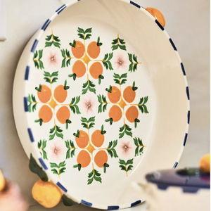 Valencia Stoneware Pie Dish