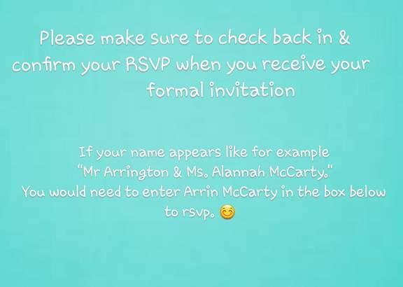 The Wedding Website of Alannah Gregory and Arrington McCarty