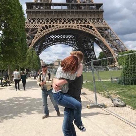 Yelling at Jarek for picking me up before realizing he was trying to be cute, May 2019