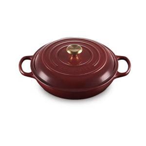 Le Creuset Signature Enameled Cast Iron Braiser, 5-Quart, Rhone