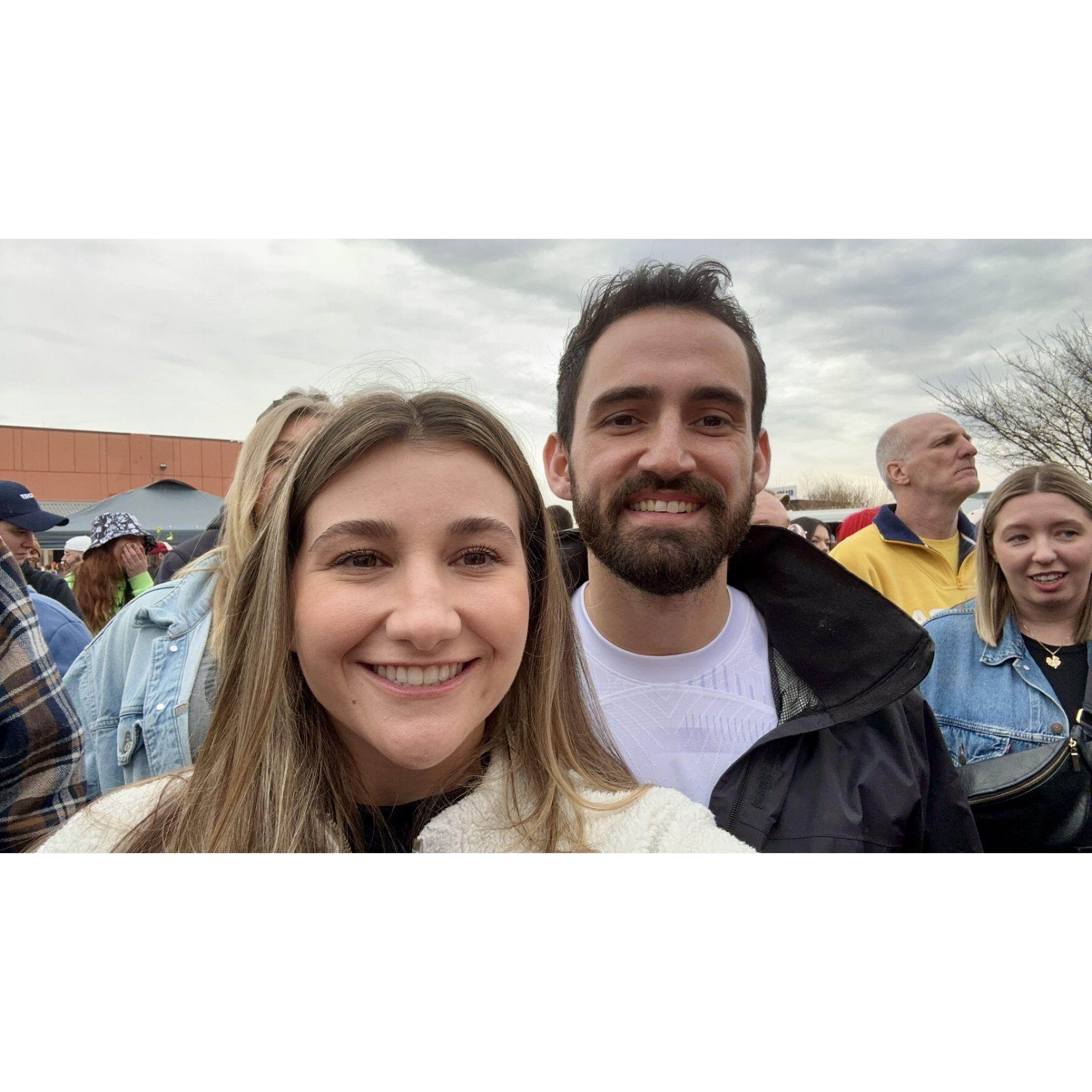 It wasn't until February of 2024 that we went to our first concert together. We saw one of Brittany's favorite bands- The Maine!