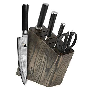 Shun Classic 6-piece Slim Knife Block Set