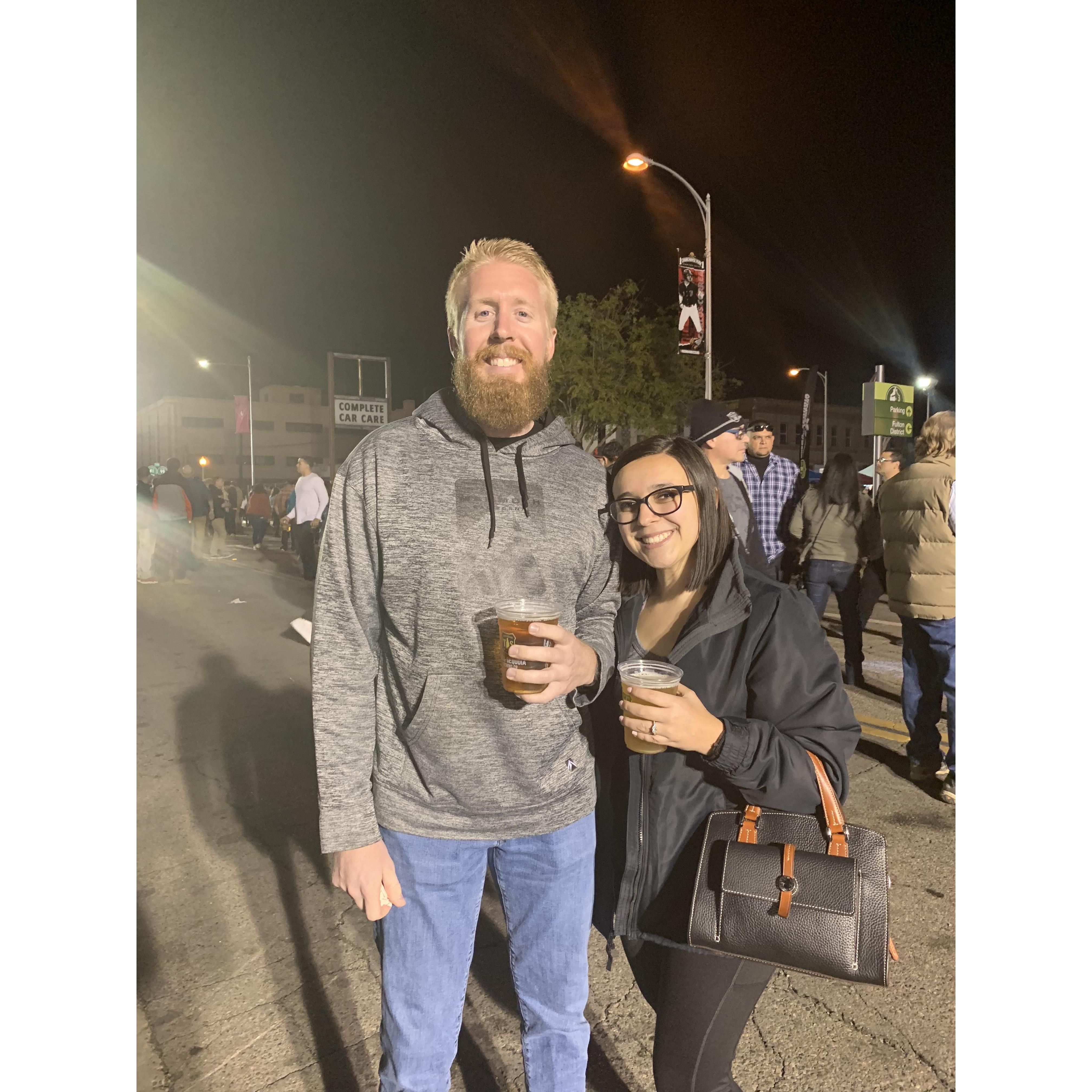 FresYES Fest just a few days after saying "Yes".