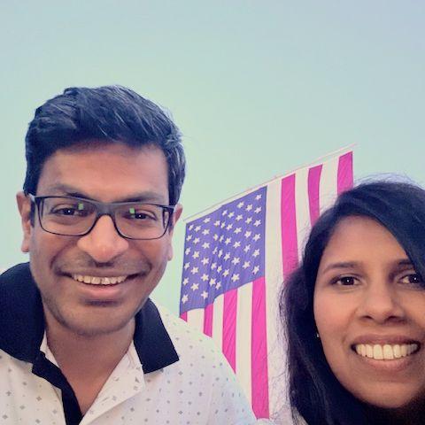 Celebrating the Fourth of July in Connecticut.