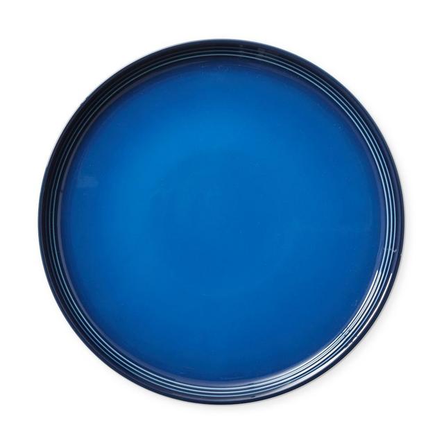 Le Creuset Coupe Dinner Plate, Set of 4, Lapis