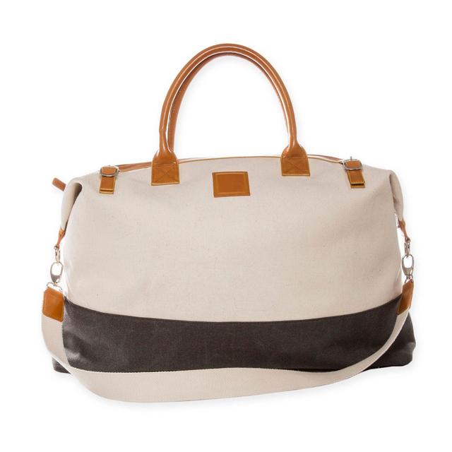Brouk & Co. The Weekender Bag in Cream