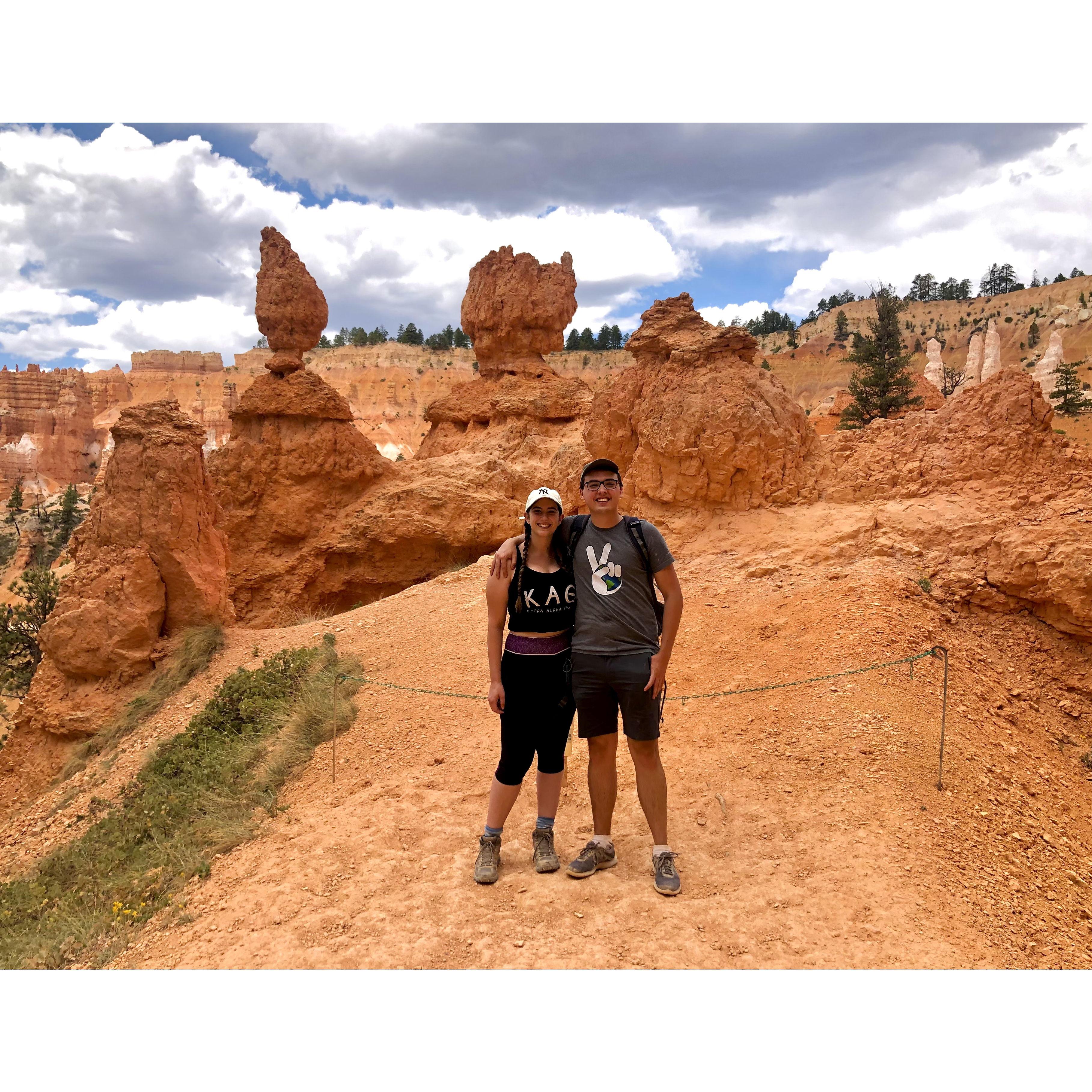Hiking in Bryce Canyon! Before our Car Broke Down...