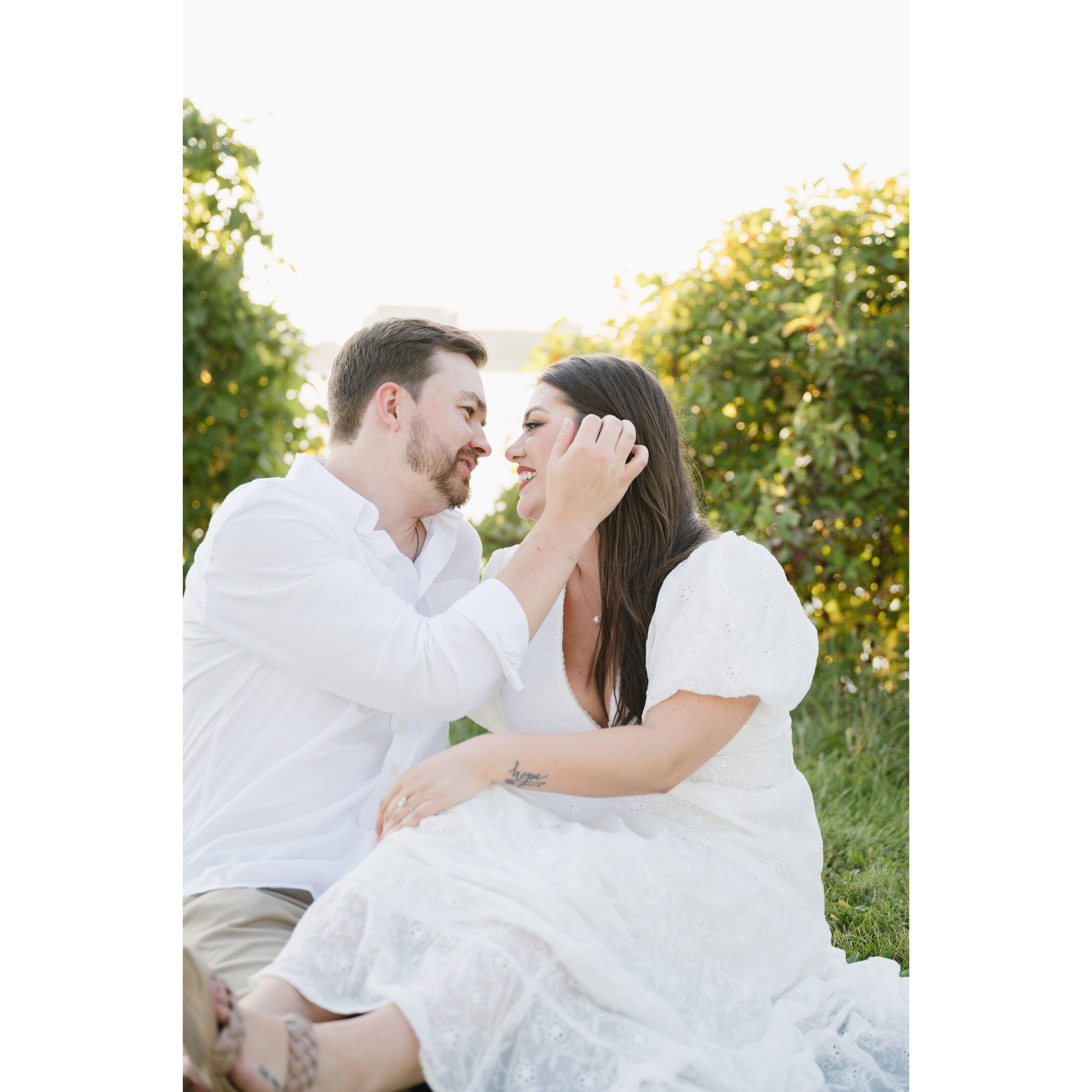 Engagement photos, October 2023