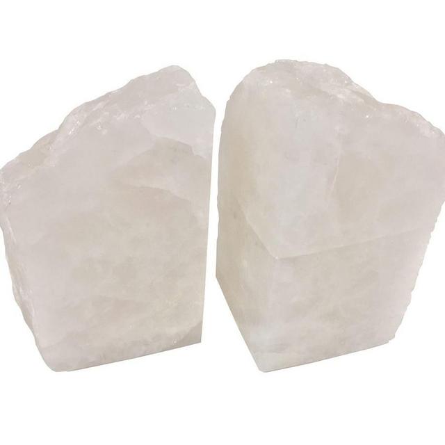 Grace Crystal Bookends, Set of 2
