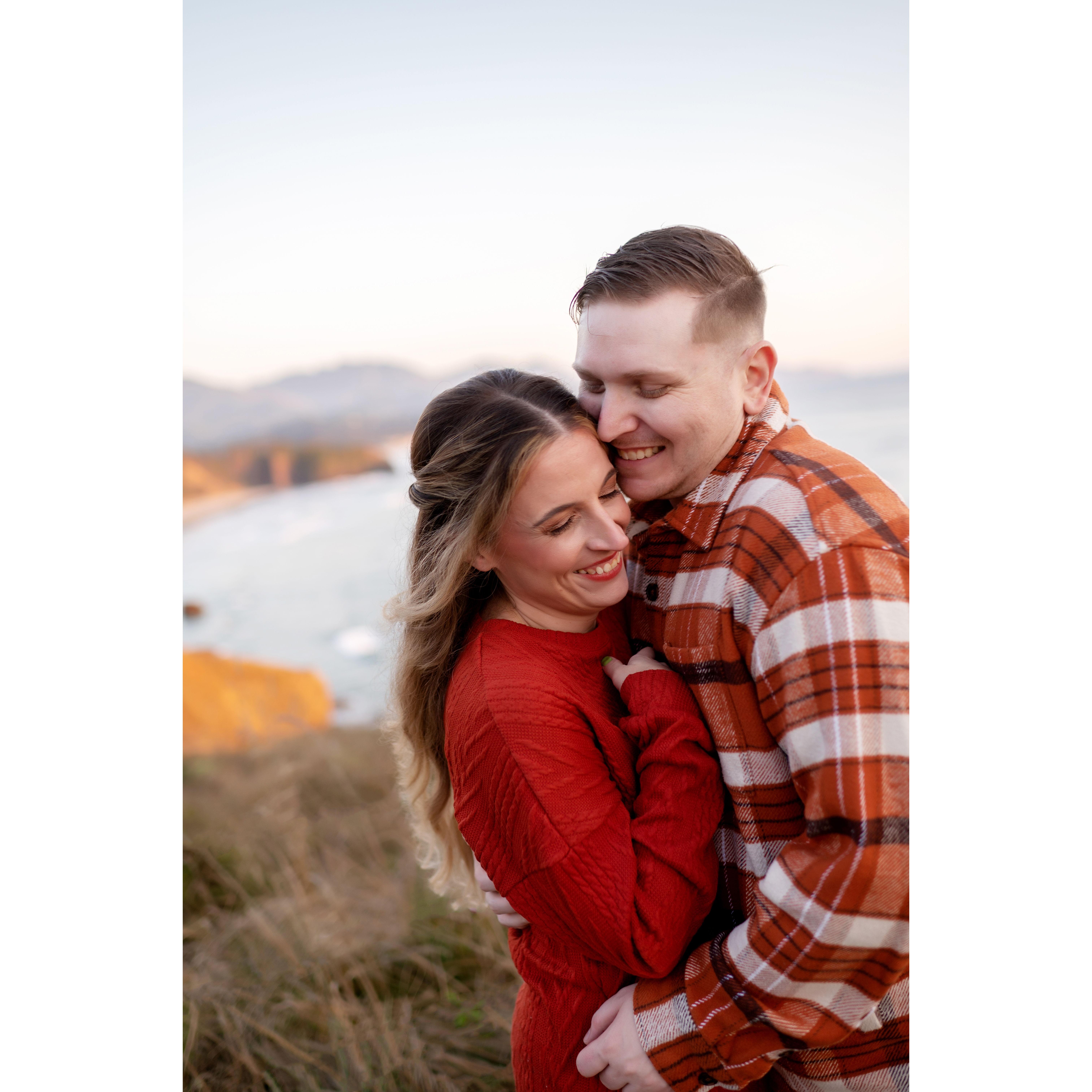 Engagement Photo Shoot. Ecola State Park, OR 9/7/23