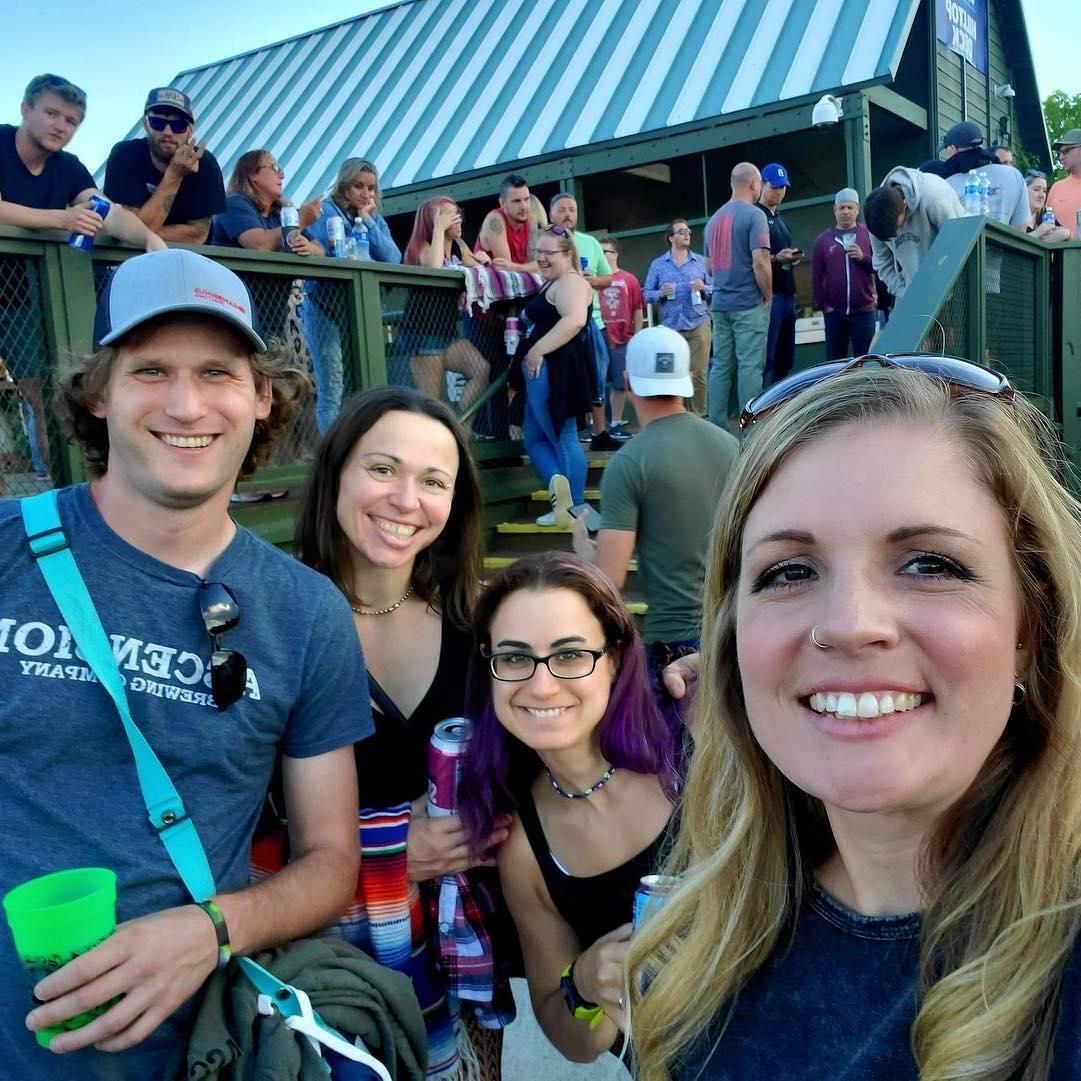 Our first concert at Pine Knob