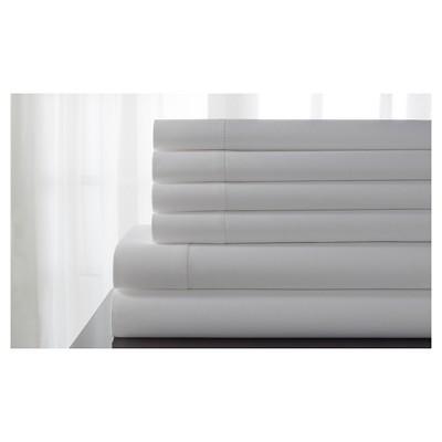Delray Hemstitch Solid Bonus 600TC Sheet Set