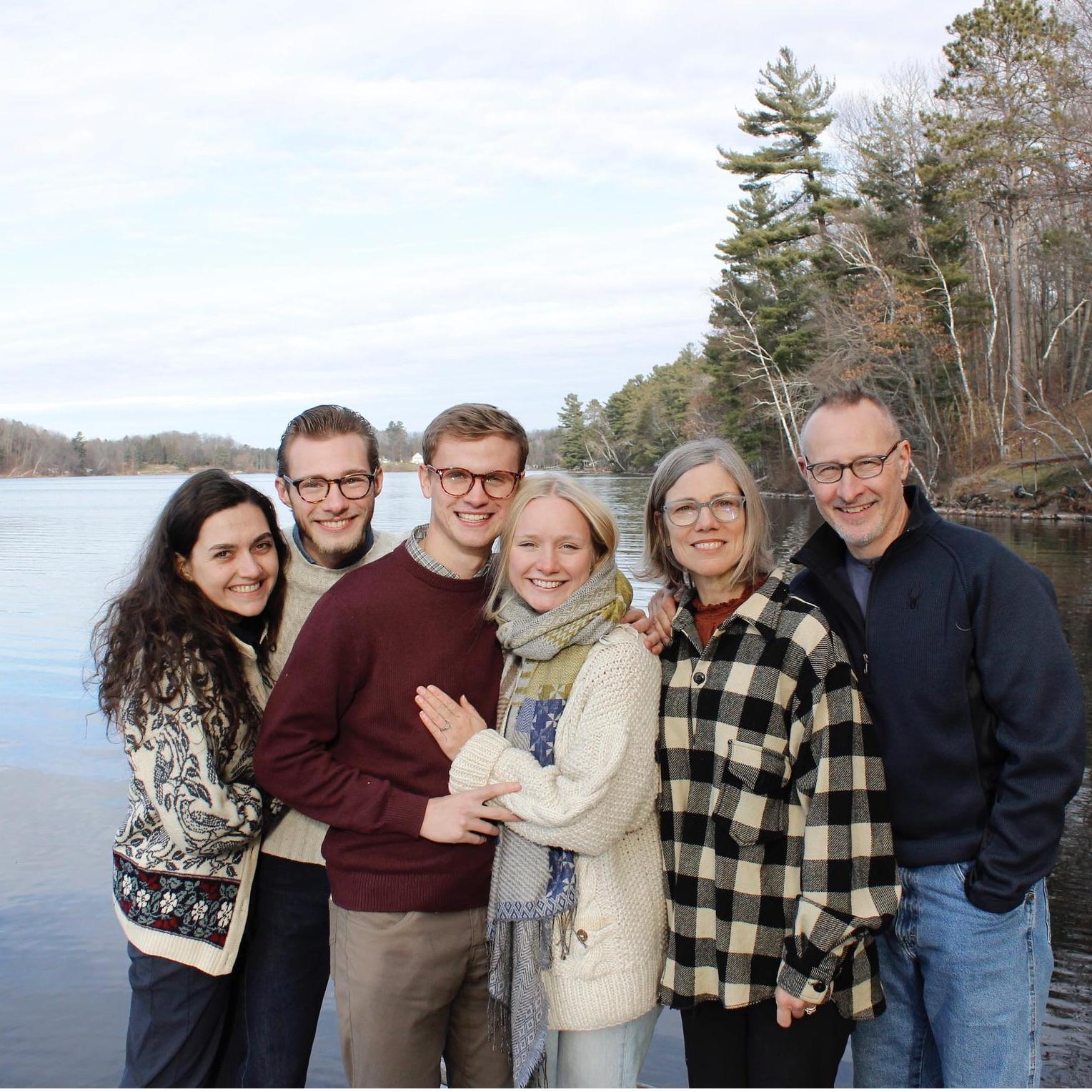 What a gift to celebrate with BOTH sides of our family! The Pointner's went from 4-6!