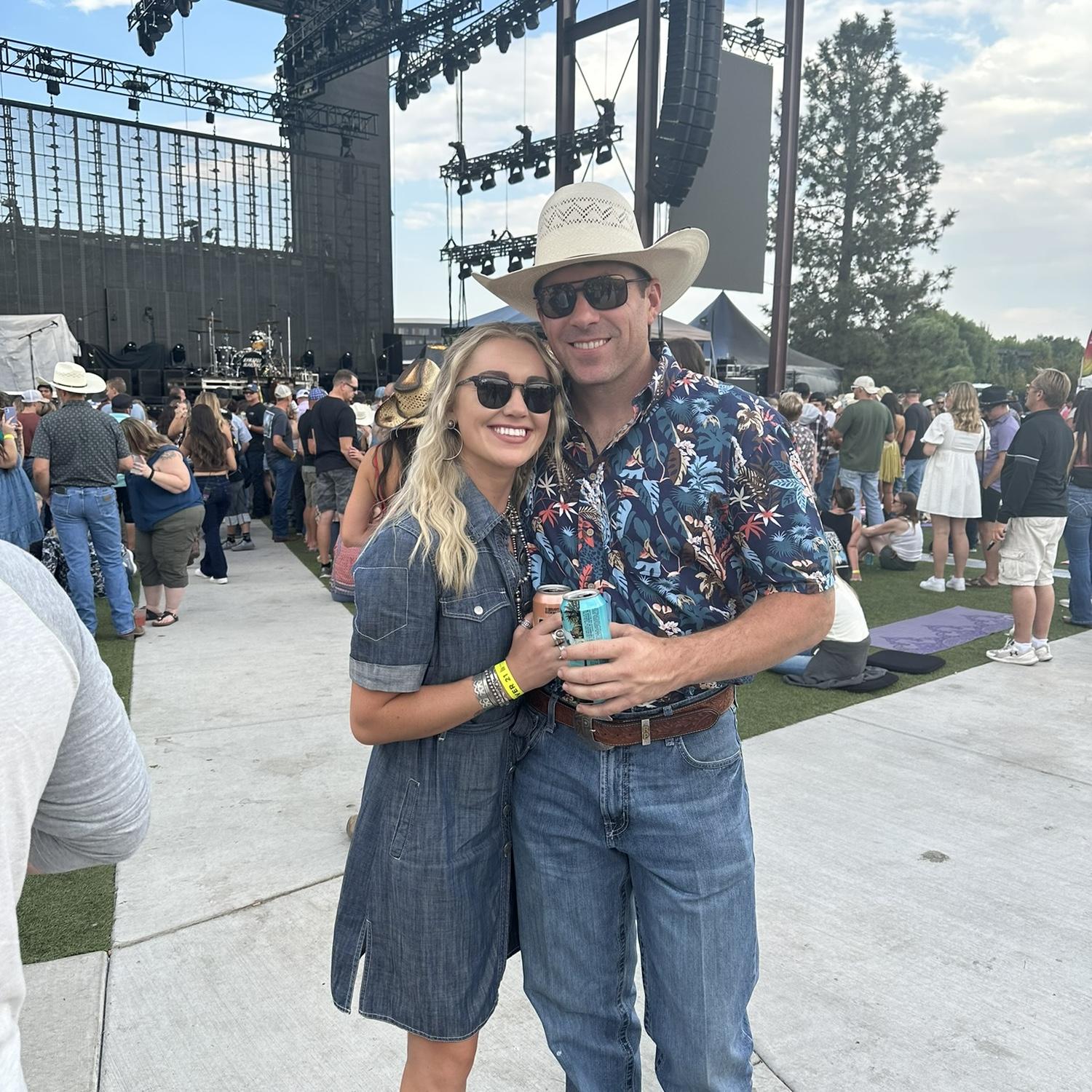 Dierks Bentley Concert in Bend, OR in August of 2023.